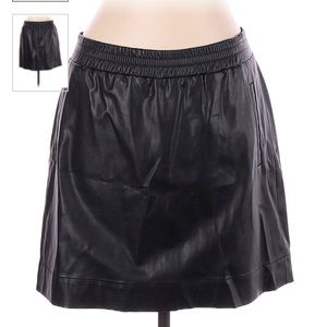 Loft Leather Mini Skirt - Size XL